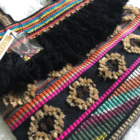 Steven by Steve Madden Jharlo boho multicolor tote - Picture 3 of 7